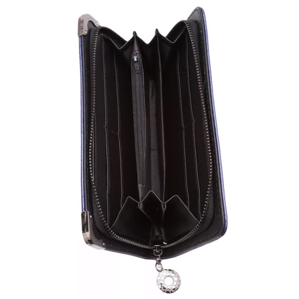 Goth Punk Skull Black Wallet - Picture 3 of 3